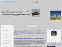 Tablet Screenshot of 3riversleasing.com